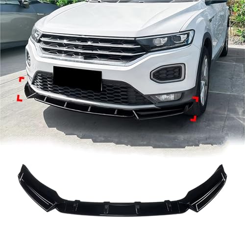 Becquet de lèvre avant pour T-ROC protection pare-choc ABS