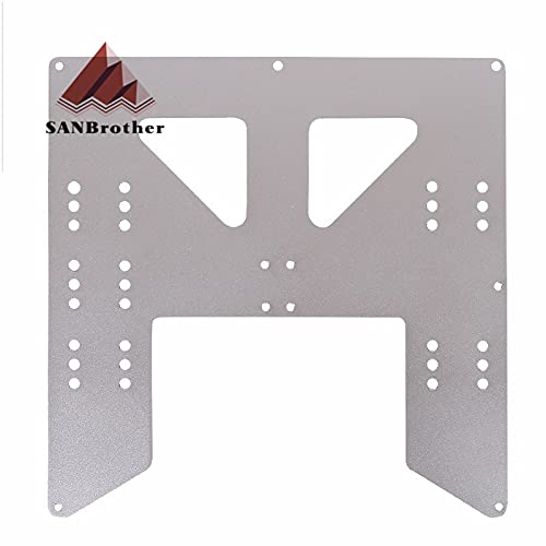 Lysee 3D Printer Parts & Accessories - 3D Upgrade Y Carriage Anodized Aluminum Plate for A8 Hotbed Support for Prusa I3 Anet A8 3D Printers