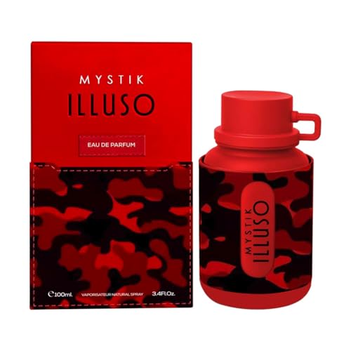 Image of Mystik Illuso Eau de Parfum 100ml for Men & Women | Long-Lasting Woody Aromatic Perfume