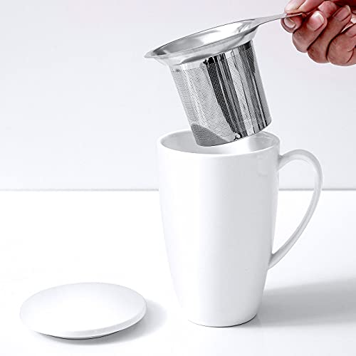Taza de porcelana con infusor Calming Blends 16 oz miniatura 5