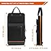 ZYZXSMD 1680D Drum Stick Bag with Hanging Hook,Large Capacity Drumstick Mallet Holder with Adjustable Shoulder Strap for Drumsticks, Mallets, Brushes, Sheet Music, Percussion Accessories