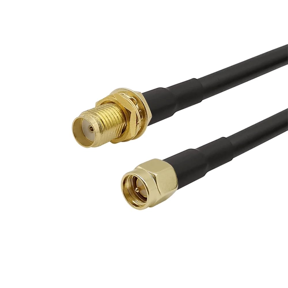 1-15M ALSR200 LMR200 kabel przedłużający SMA męski do żeńskiego SMA żeńskie złącze anteny koncentrycznej RF SMA do gniazda przewodu pigtail grodziowego (1 m)