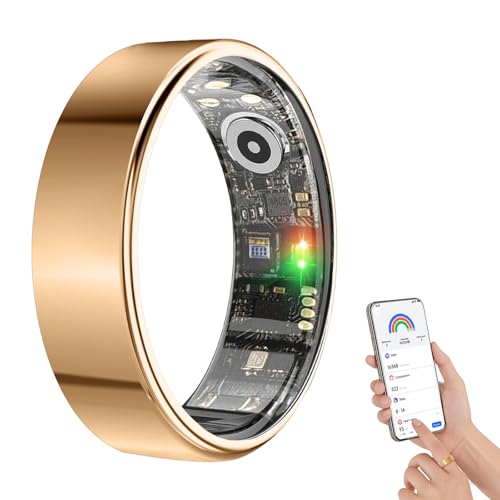 Image of BENIO Smart Ring Health & Fitness Tracker Rose Gold 7
