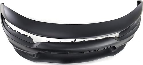 Miniatura 6 de Cubierta de parachoques para Dodge Charger 2015 2016 2017 2018 2019 2020  Delantero  Imprimado  wHood Scoop  wagujero elíptico para luz antiniebla