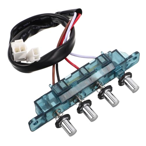 CAXUSD Botón De Repuesto Universal Para Campana Extractora Placa De Control De Interruptor Pulsador Para Interruptores De Campana Extractora De Cocina Y Piezas De Electrodomésticos