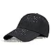 FASHIXD Unisex Waterproof Baseball Cap Outdoor Hat Quick Dry Sun Hat [All Senson] (Black)