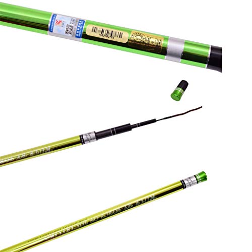 CJshop Teleskopische Angelrute Hand Rod Angel Super Light Superfein Super Hard Karausche Rod Teleskop Karausche Carbon…
