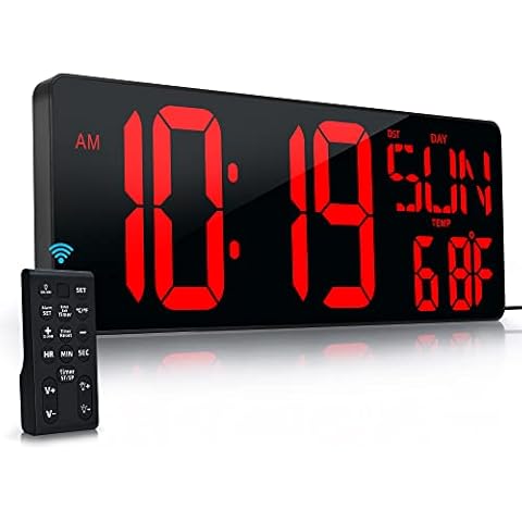 CYMHCHL Large Digital Wall Clock Cover