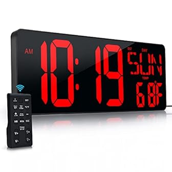 Large Big Digital Led Wall Clocks product image