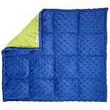 Harkla Weighted Lap Pad for Kids (Deep Blue)
