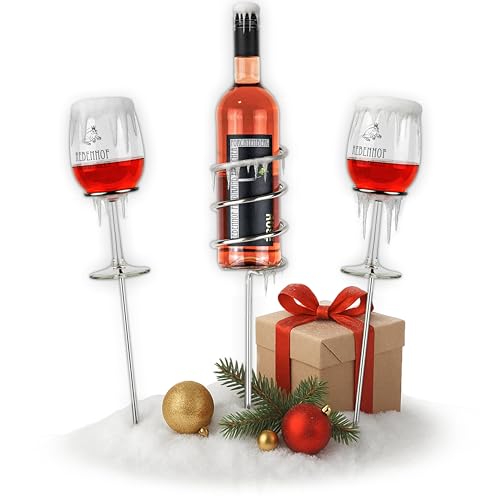 VON STEINEICH® Original Weinständer [Starter-Set] Edelstahl...