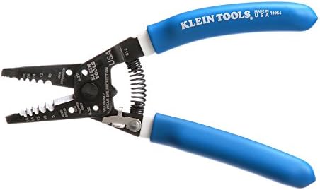 Klein Tools 11054 Wire Stripper and Cutter for 8-16 AWG Solid and 10-18 AWG Stranded Wire with Closing Lock