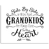 Grandparents wall art from grandkids grandparents day gift ideas best gifts for grandparents wall decor grandparent gift gifts for grandparents 10×8 unframed print  urban country home decor