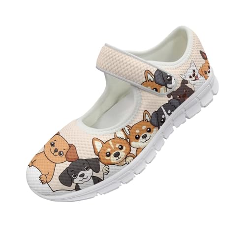 JoyLamoria Retro Sunflower Walking Shoes Non-Skid Breathable Flats Fashion Causal Dress Shoes for Flower Party Mary Jane Flats2