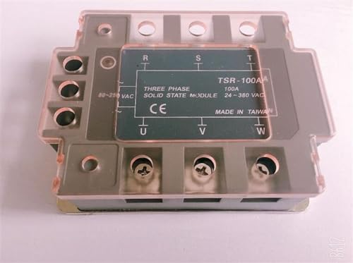 Relais à semi-conducteurs SSR triphasé TSR-100AA commutation silencieuse
