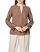 Produktbild MERAKI Damen Tunika-Oberteil, Braun (Brown), 44, Label: XXL