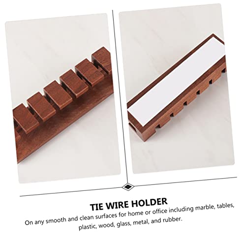 Hemobllo 1pc Organizador de Cables Clip para Manejo de Cables para Escritorio Compatible con Varios Cables Fácil de Instalar miniatura 5