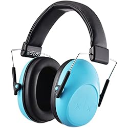 Cascos Auditivos Protección Auditiva Niños, Orejeras para Niños Orejeras Niño con NRR 28dB Reducción de Ruido Orejeras de Seguridad para Niños,Ajustables, Protección Acústica Auriculares Niños de 3 a 16 Años