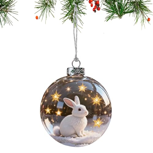 クリスマスツリー 装? オーナメント ボール, 3D アニマル ボール シーズナル デコレーション, ホリデー デコ ペンダント オーナメント, 壁、書斎、オフィス、リース、マントル、ガーデン、裏庭、階段、玄関、窓枠用