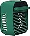 Portable Air Conditioner UBS Rechargeable Evaporative Air Cooler Fan with 3 Speeds Cordless Personal Air Conditioner for Room Office (Green)