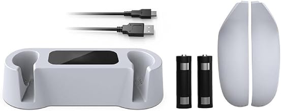 Non-Slip VR Magnetic Charging Dock Station 2.5 Hours for Quest 2 Headset and Controllers Fast Charging Hands Free Super Fast Charging Base USB Magnetic Charging Base for Quest 2 Glasses