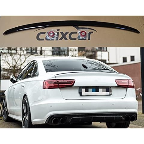 Caixcar Alerón Trasero A6 C7 Negro Brillo Spoiler Cover