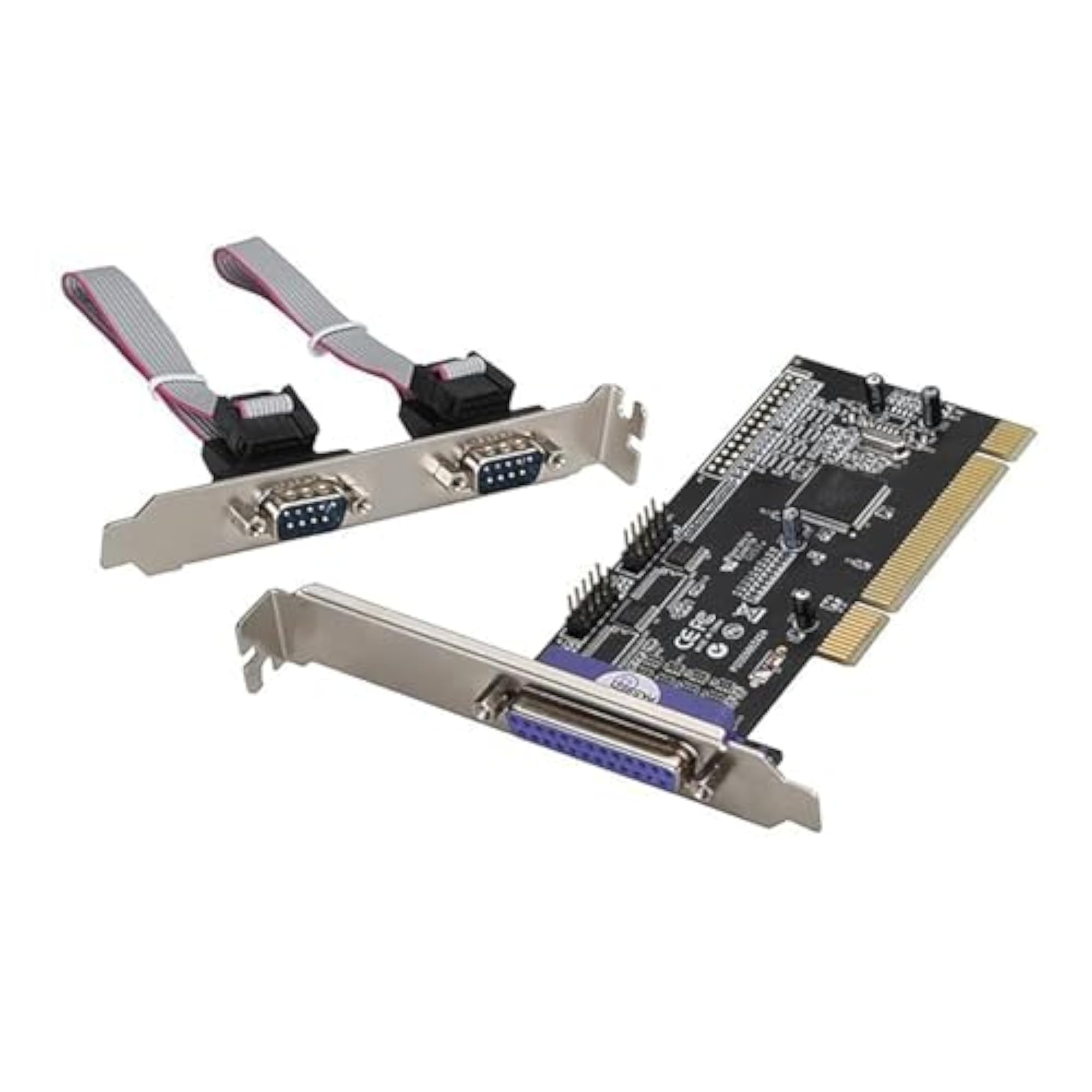 PCI Serial & Parallel Port Expansion Card with RS232 & DB25