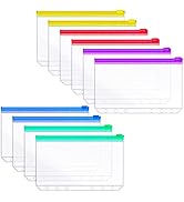 Budget Planner/Binder A6 - ANYUKE Sparchallenge Geldbuch mit Hüllen, Finanzplaner Ringbuch Ordner Organizer für Geld aufbewahrung Hefter, Familienbudgetplaner