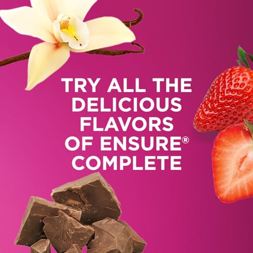Ensure COMPLETE Strawberry Nutrition Shake, Balanced Meal Replacement, 24pk - image 7