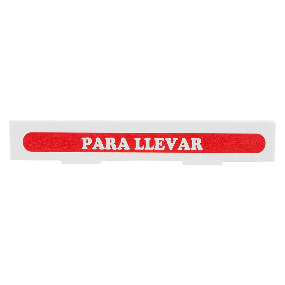 Garcia de Pou Scatole per pizza Thepack 330 G/M2 26 x 26 x 3,8 cm bianco cartone ondulato microcanale