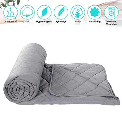 Image of Akin Plain 300 GSM Microfiber Reversible Quilted Solid Super Soft and Cozy AC Comforter /Blanket /Quilt /Duvets for King Size /Double Bed Size (230X250 cm) (Grey, Double)
