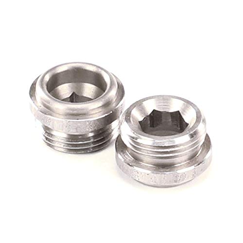 Sièges amovibles en acier T&S Brass 014136-45 B-1100 pour robinetterie de cuisine lot de 2