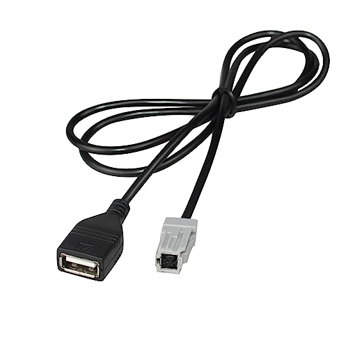 YONGJIANGXIA USB Adapter for Select Toyota & Lexus OEM USB Female 90CM