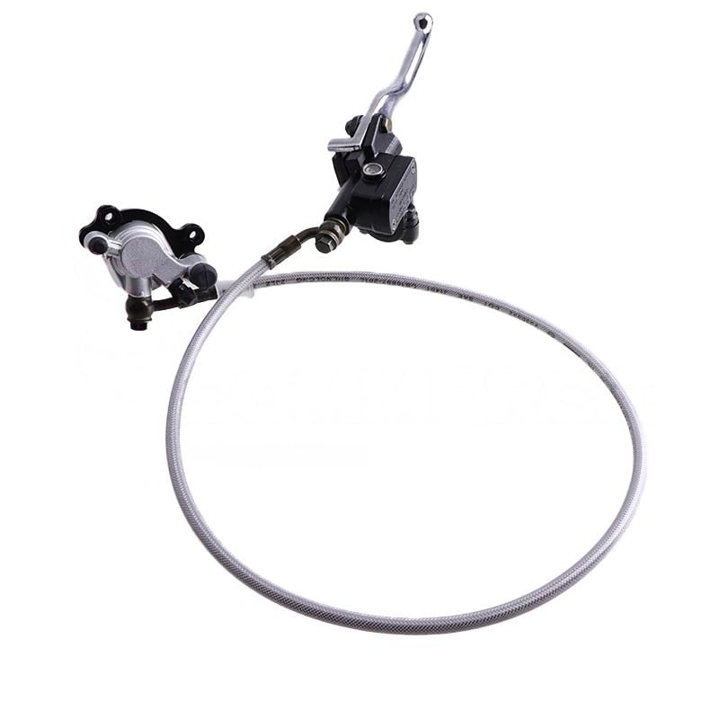 Cilindro maestro de motocicleta de bolsillo con pinzas y manguera de 850mm para frenos