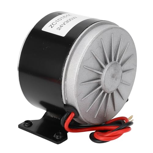 24V 300W Motor de Bicicletas Eléctricas, Alta Velocidad con 24V 350W Controlador Puerto de Carga Acelerador Engranaje Motor de Reducción para Bicicletas Eléctricas Motocicletas