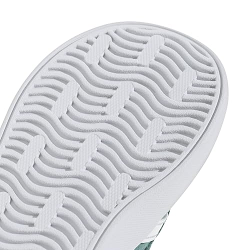 Image of adidas Boys Vl Court 3.0 Slip On Sneakers Shoes Casual - Pink, White