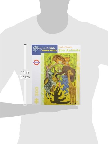 Zoo Animals: 300 Piece Puzzle (Pomegranate Kids Jigsaw Puzzle)