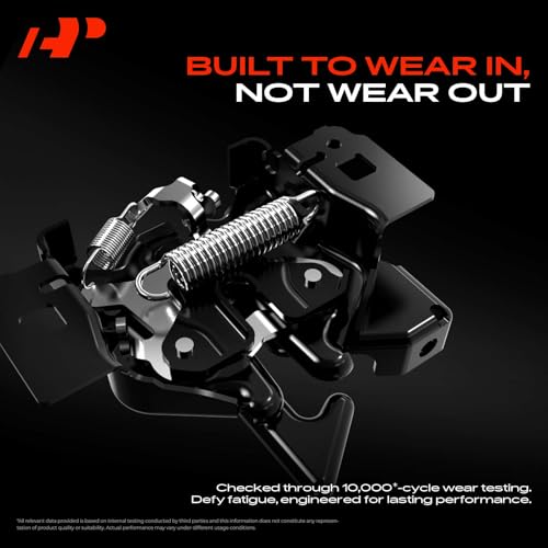 Image of A-Premium Hood Latch Lock Compatible with Jeep | for Jeep Cherokee 2014-2022 Front Hood Lock Engine Bonnet Latch Assembly for Model Without Remote Start