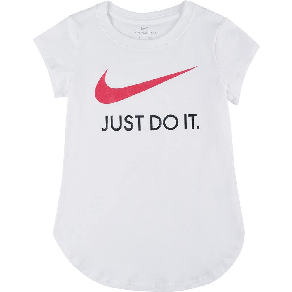 NIKE Boys S6472687 Shirt, Bianco, 3 Years EU