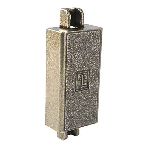 Serrure espagnolette zamac - Décor : Laitonné vieilli - Sens : Gauche - LEHMANN