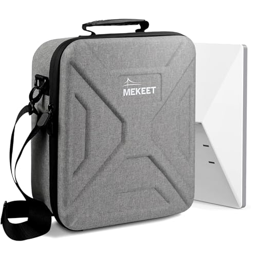 Image of Starlink Mini Case - Ultra-Light Portable Storage for Starlink Mini Dish & Accessories, Shockproof & Splash-Resistant, Dual Carry Options, Ideal for Travel, Camping, RV Adventure (Grey)