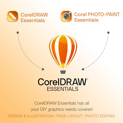 CorelDRAW Essentials 2024 | Software di grafica per utenti occasionali | Illustrazione, layout e fotoritocco | Licenza Perpetua | 1 Dispositivo | PC Download