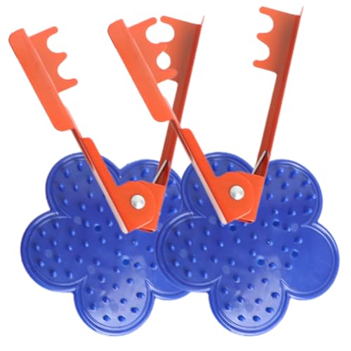 OFFSCH 4pcs Remover Thorn Rose Stripping Thorn Pliers Stripping Tool Rose Trimmer Metal Stem Tools Deburring Iron + Plastic Flower Cutter