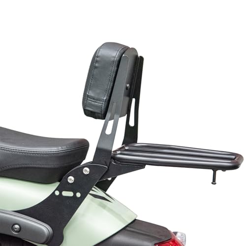 Lorababer XXE-VN650-SE-UK Motorcycle Passenger Sissy Bar Rear Backrest Cushion Pad Luggage Rack Cruiser Cargo Carrier Compatible thumb #2