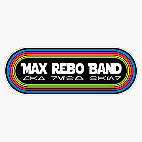 Retro Klos Max Rebo Band Bumper Sticker Window Vinyl Decal 5"