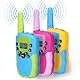 NK Pack, 3 Walkie Talkies für Kinder (4-9 Jahre), Reichweite 3 km, LED-Display, 8 Kanäle, Taschenlampe, inkl. Batterien, ideales Weihnachts- und Geburtstagsgeschenk (3 Einheiten)