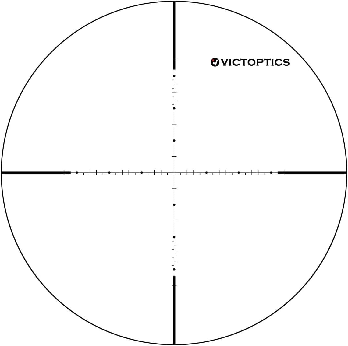 VictOptics S4 Rifle Scope. 4-16x44mm, 30mm Tube, Second Focal Plane, MDL Wire Reticle Rifle OPSL16