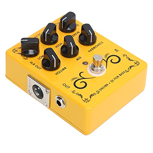 Pédale d’effet de distorsion, guitare Pédale d’effet de distorsion Pédale d’effet sortie XLR Design bypass réel pour… - Les Beatles, Paul McCartney, John Lennon, RIngo Starr, George Harrison Pédale d'effet de distorsion, guitare Pédale d'effet de distorsion Pédale d'effet sortie XLR Design bypass réel pour…