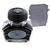 Thornton's Luxury Goods Premium Fountain Pen Ink Bottle 30ml | Smooth Effortless Flawless Writing | Suitable for All Brand and Calligraphy Pens | Office Supplies (Ultimate Gray)