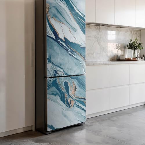 Sticker Frigo 60x190 Protection Dégâts - Solution Rénovation Cuisine Ondes - 4